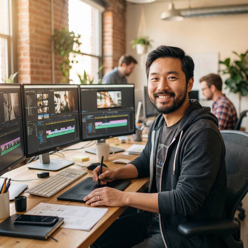 黄色仓库视频后期总监