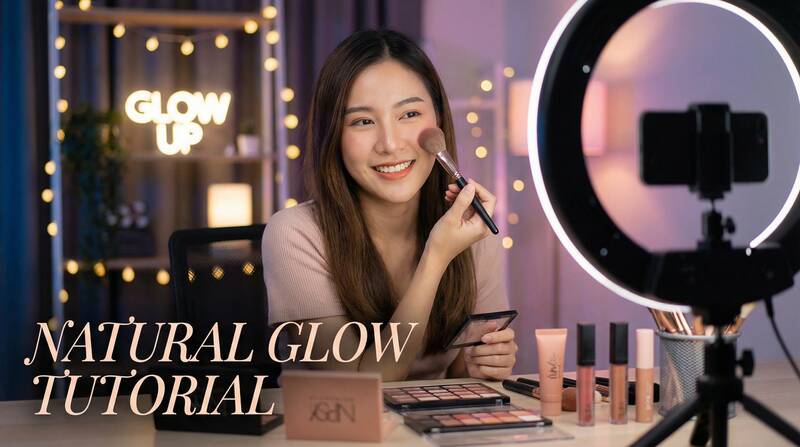 黄色仓库美妆视频教程